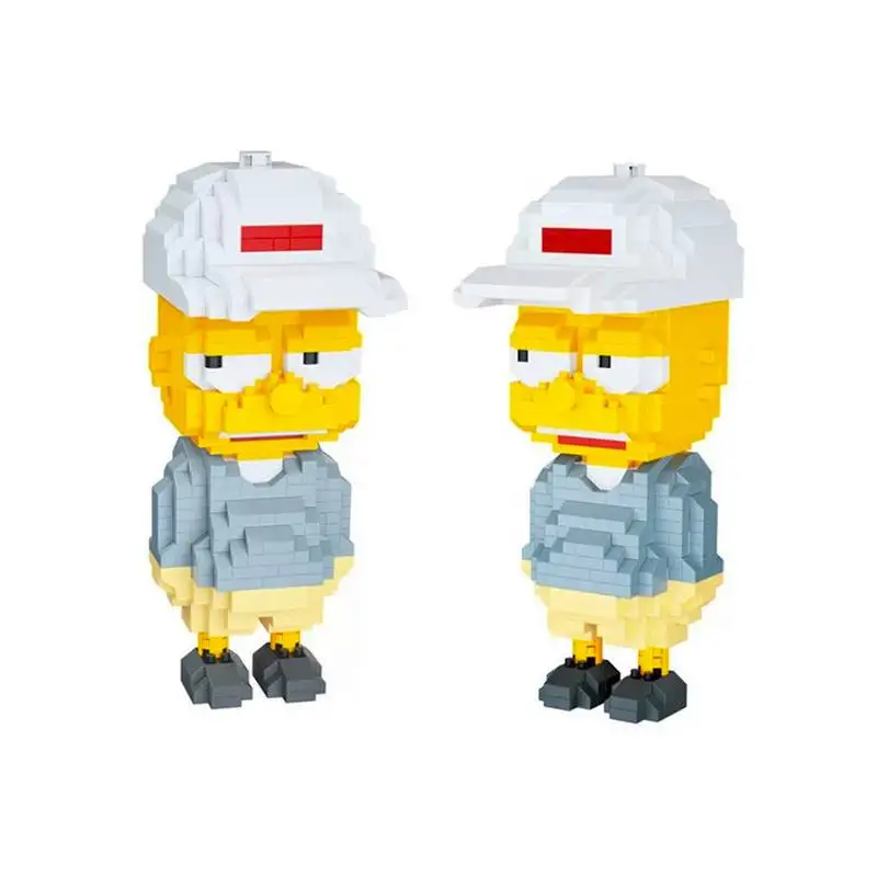 

Cartoons Model Small Building Block Educational Toy for Children the best Festival Birthday Gift