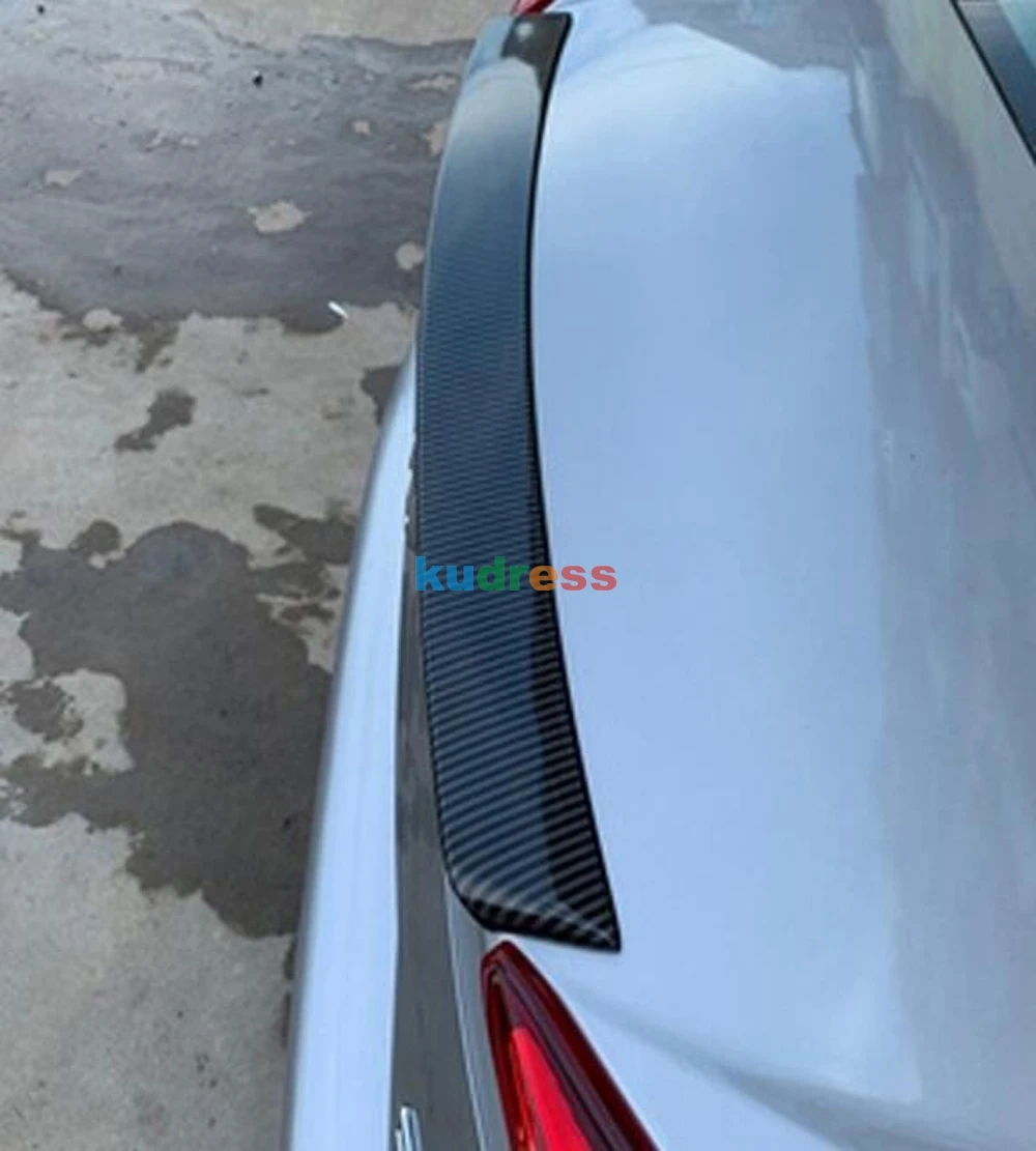 Для Honda Civic настоящий задний спойлер из углеродного волокна для багажника крыло спойлер для багажника крыло стильные аксессуары не для модели SI