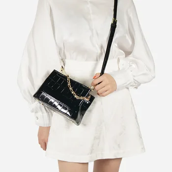 

2019 New Fashion Pu Women's Bag Handbag Leisure Women's Single Shoulder Oblique Satchel Bag