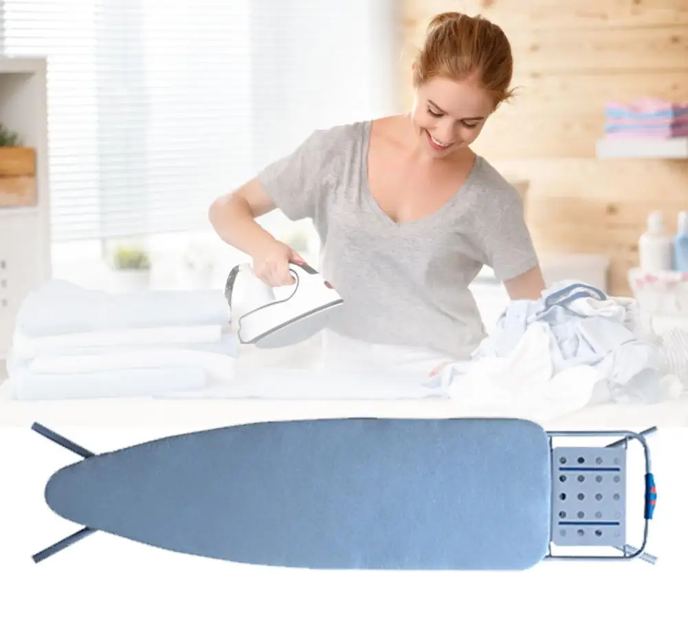 Cotton Solid Color Ironing Board Cover Elastic Edging Ironing Board Cover For Ironing Cloth Guard Protect Delicate Garment