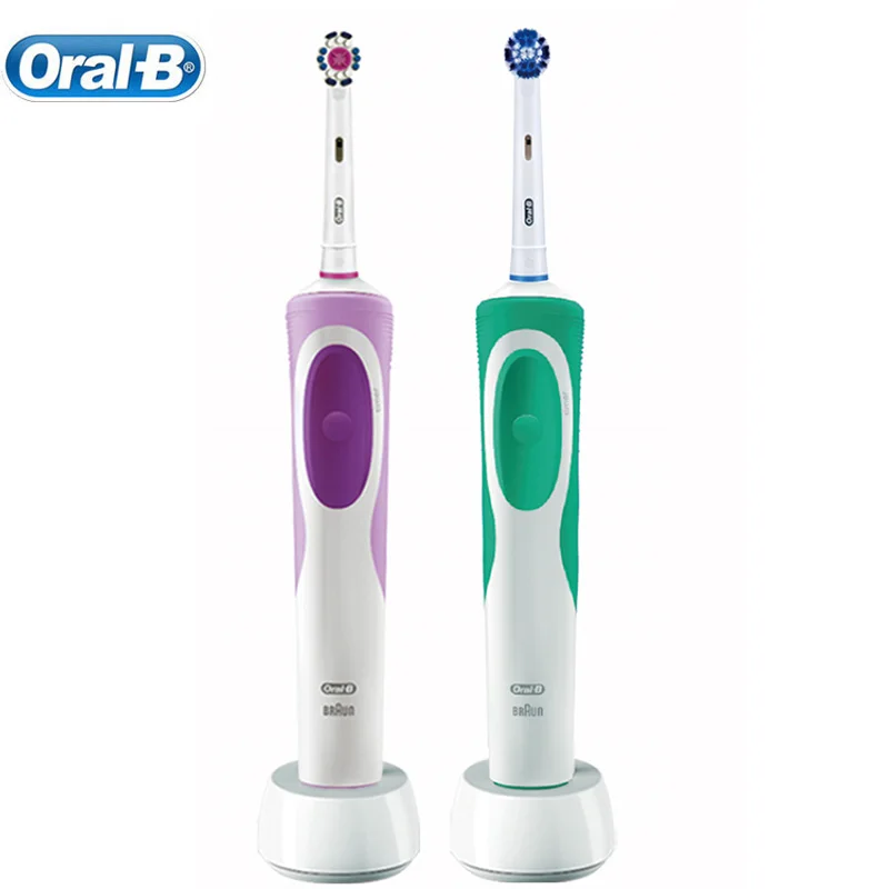 Electric Toothbrush Oral B with 8 Brush Heads + Storage Box