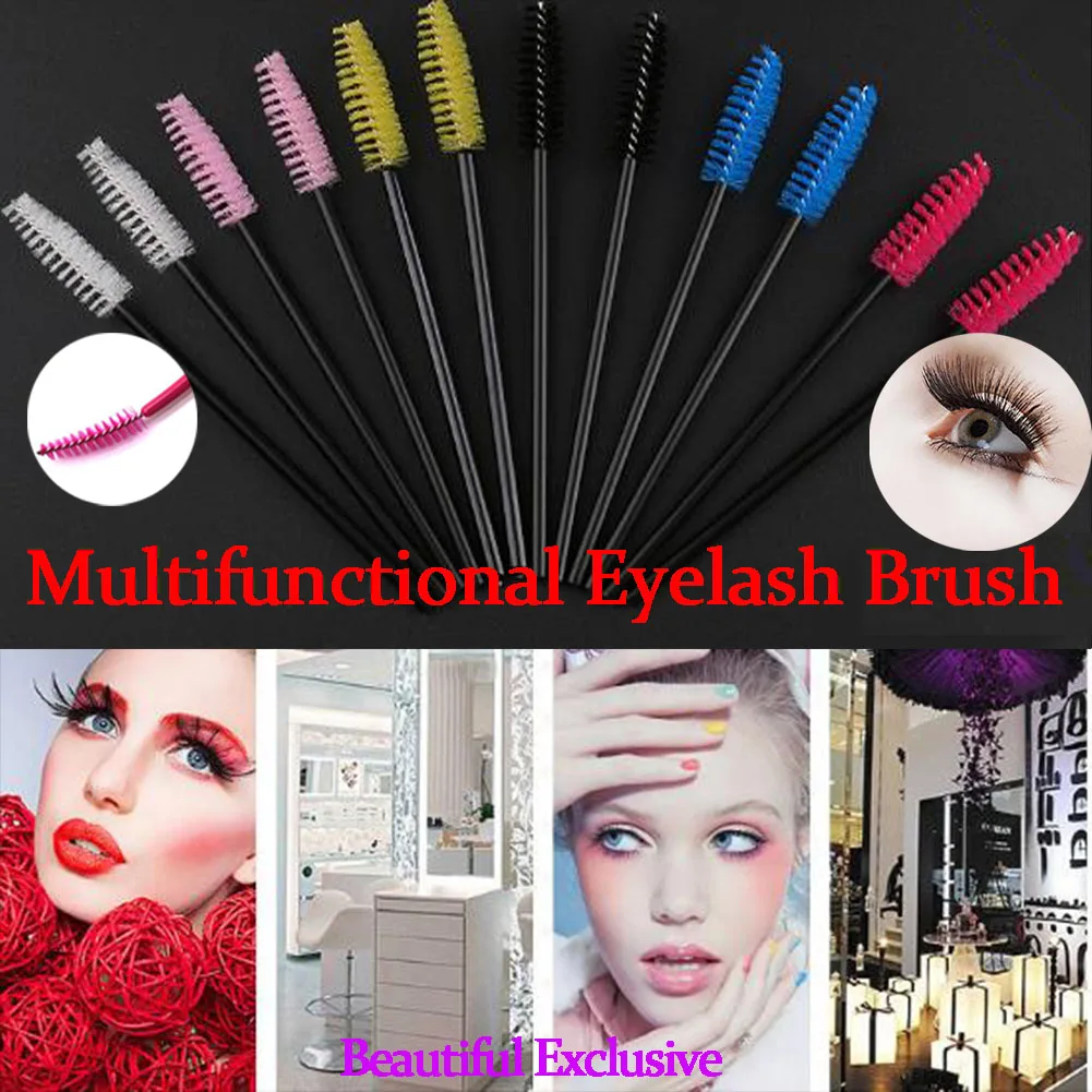 

Eyelash Extension Disposable Eyebrow brush Mascara Wand Applicator Spoolers Eye Lashes Cosmetic Brushes Eye Lashes makeup tools