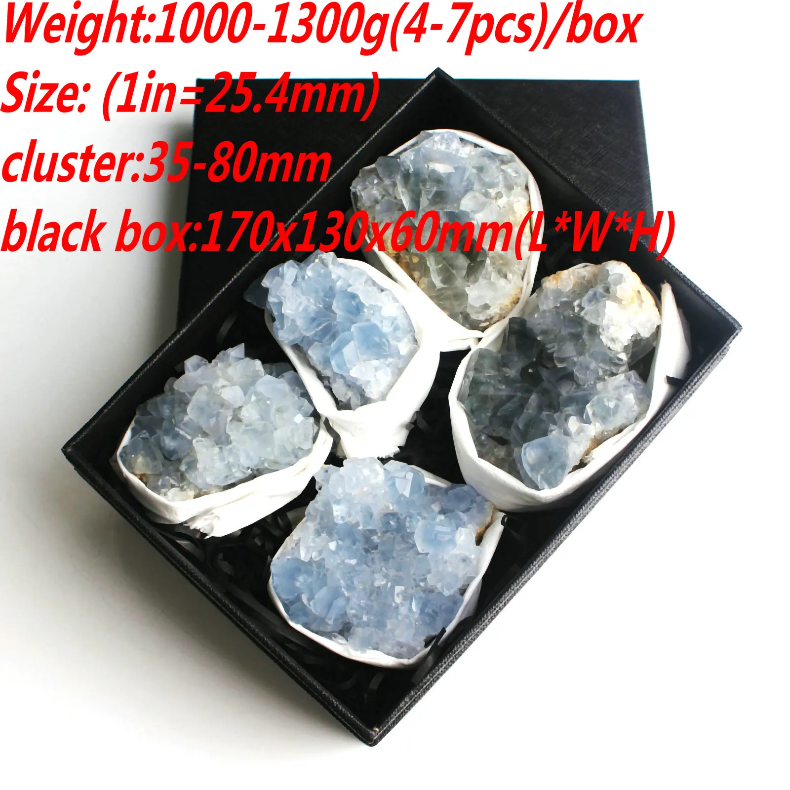 Кластер натуральные кристаллы Celestite Geode Chakra Rockstone шероховатый минеральный