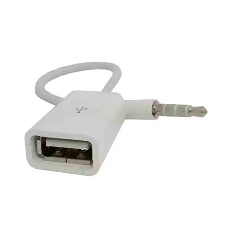 12 В USB 2 0 Женский в MP3 DC 3 5 мм штекер AUX аудио разъем конвертер кабель шнур