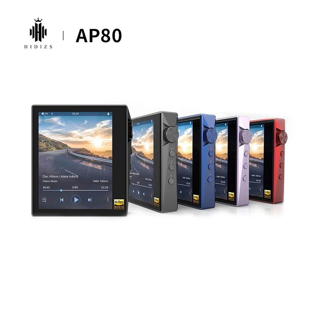Hi Fi плеер Hidizs AP80 музыкальный mp3 с высоким разрешением Bluetooth ES9218P LDAC USB DAC DSD 64/128 FM