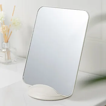 

Desktop Single Mirror Clear Foldable Makeup Mirror with Base Separable Vanity Mirror Cute Girl Convenient Storage Vanity Mirror