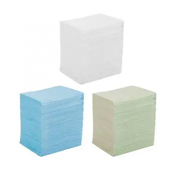 

500pcs Disposable Dental Patient Towel Bibs Tissue Disposable Dental Towel Patient Bibs
