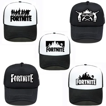 

Fortnite Unisex Baseball Caps Men Women Hip Hop Athlete Printed Anime Cartoon Peaked Cap Hat Summer Fortress Night Boy Sport Cap