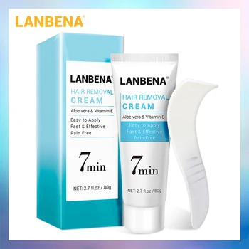

LANBENA Hair Removal Cream Painless Depilation Effective Remova Armpit Leg Hair Gentle Not Stimulating Nourishing Body Skin Care