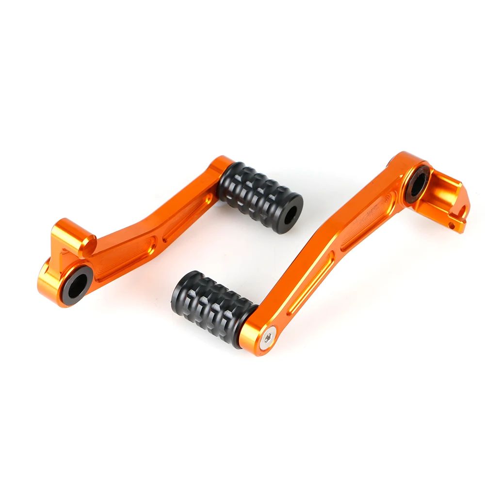 Для KTM RC 125 200 390 рычаг переключения передач тормоза RC125 RC200 RC390 педаль тормоза Duke390 Duke200 Duke125 аксессуары Moto - Цвет: Оранжевый