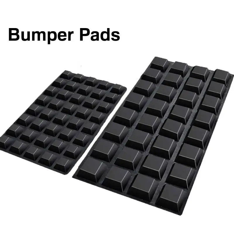 20pcs/set Self Adhesive Rubber Feet Bumper Non Slip Door Furniture Buffer .J