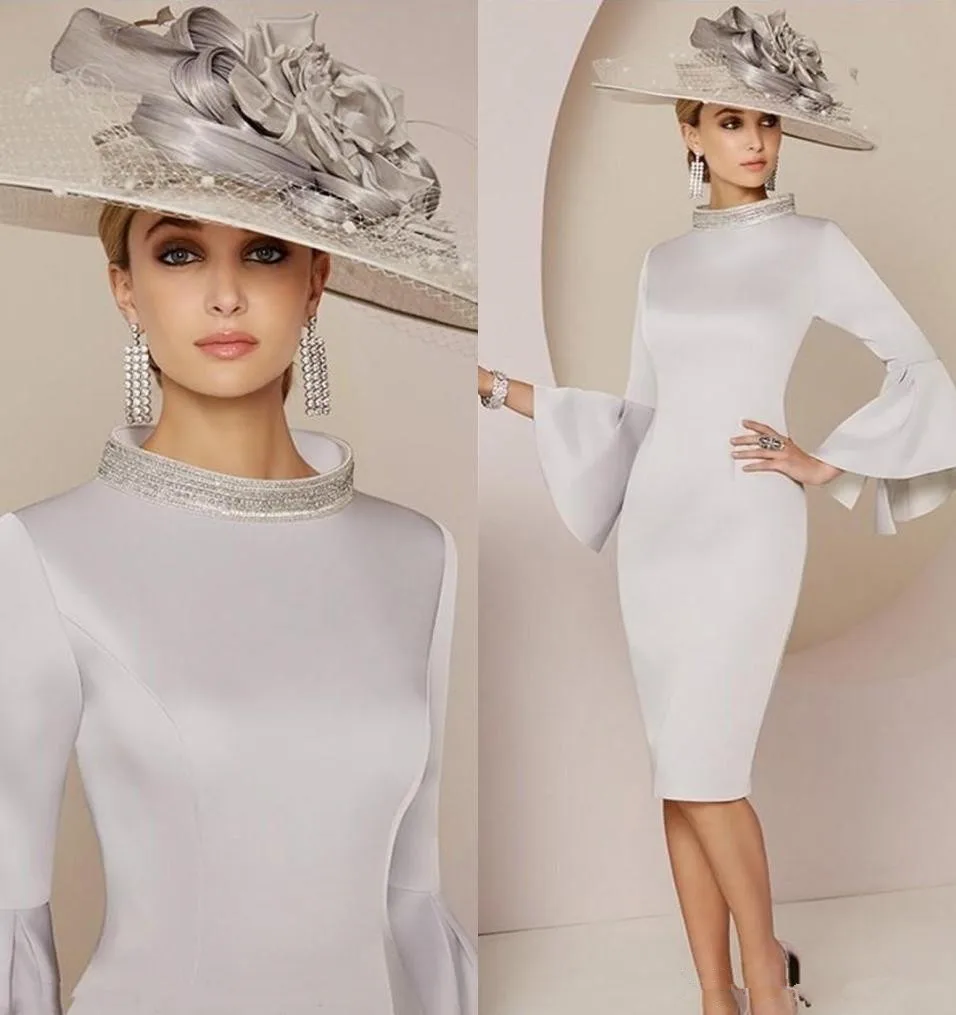 silver mother of the bride dresses