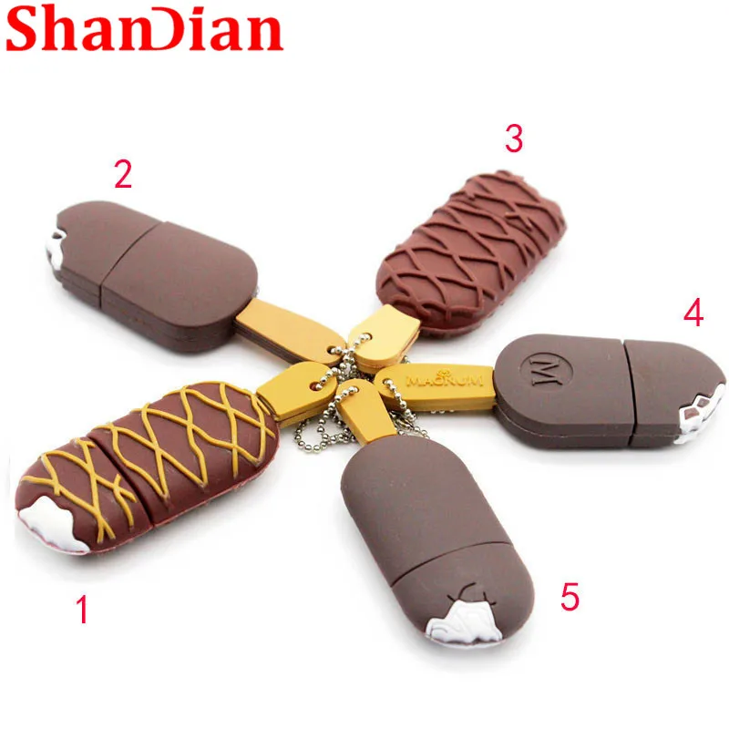 Usb флеш накопитель SHANDIAN в виде мороженого 4 32 Гб|USB флэш-накопители| |