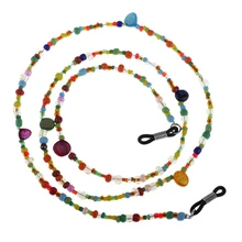 

2x Metal Eyeglass Cord Bead Chain Sunglass Neck Strap Eyewear Retainer Rope