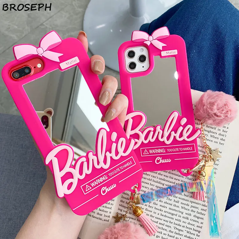 pink barbie phone