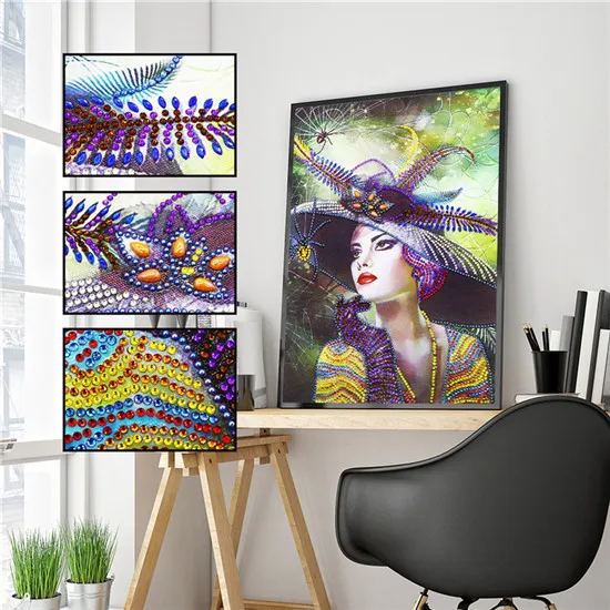 30x40 5D DIY Алмазная картина специальная Алмазная вышивка мультяшный персонаж картина крестиком мозаичное украшение - Цвет: 30x40