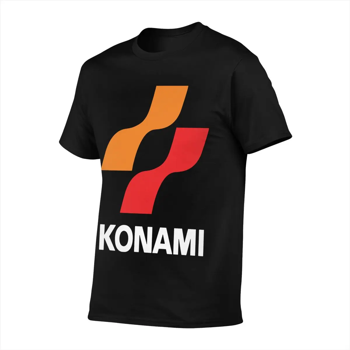 Konami Ретро логотип игры аркадные видео геймеры аниме Мужская футболка оверсайз