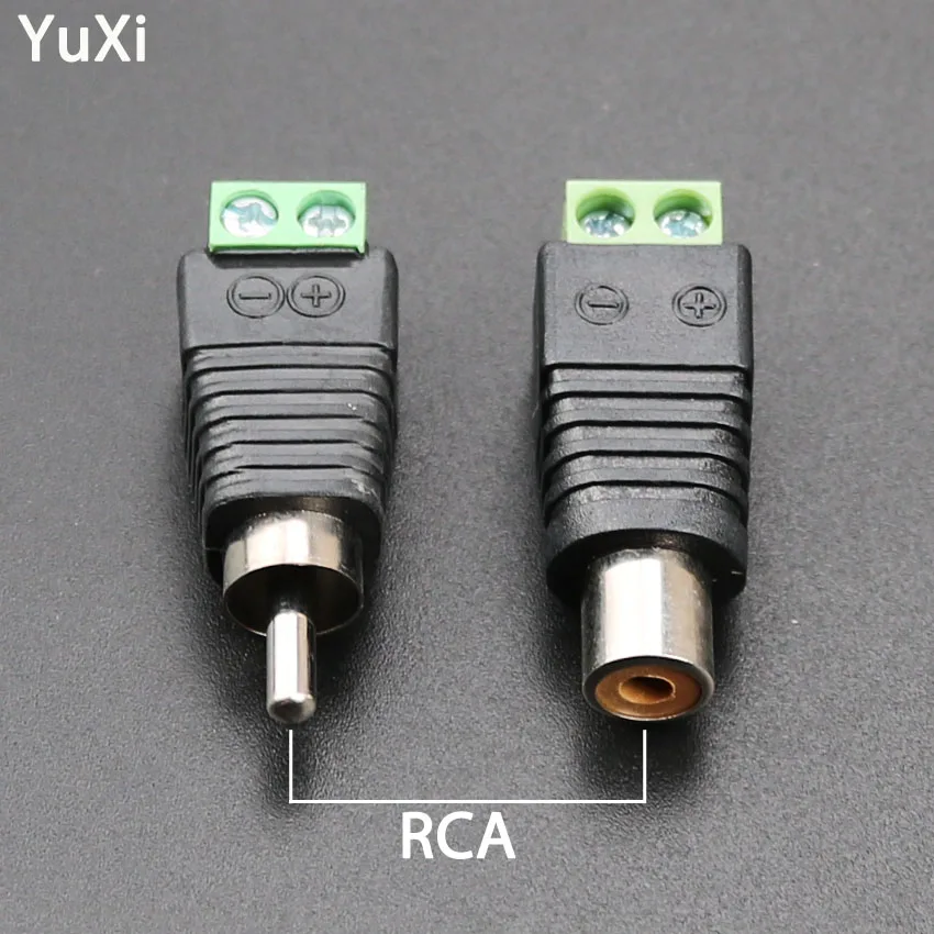 Штепсельная Колонка YuXi RCA проводной кабель высокое качество штекер &quotпапа&quot