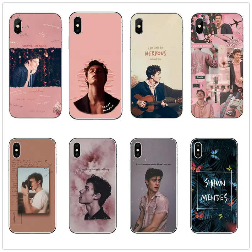 

popular singer Shawn Mendes Magcon photo case Cover for iPhone 8 7 6 6S Plus 10 X XS MAX 5 5S SE XR soft tpu silicone case coque