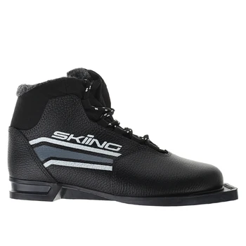 

Ski boots TRACK Skiing NN75 NK, black color, logo gray