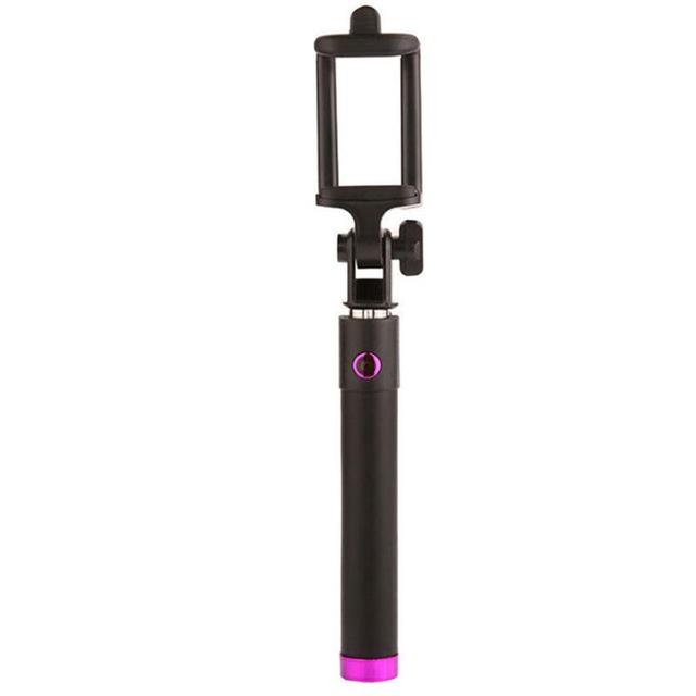 Stick Cable Remote Control Self-portrait Monopod Extendable Selfie Handheld Sticks