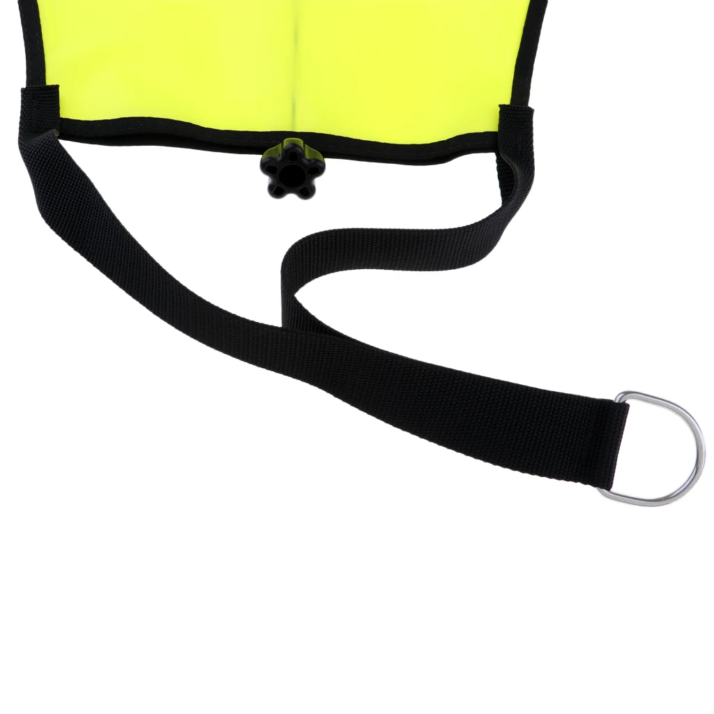 Heavy Duty 50lbs Capacity 50 Pound Open Bottom Scuba Diving Lift Bag with Dump Valve Scuba Diving 50lb Lift Bag