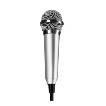 

Mini Microphone Handheld Stereo-Studio-Mic Small Portable KTV Microphone Mobile Phone Microphone