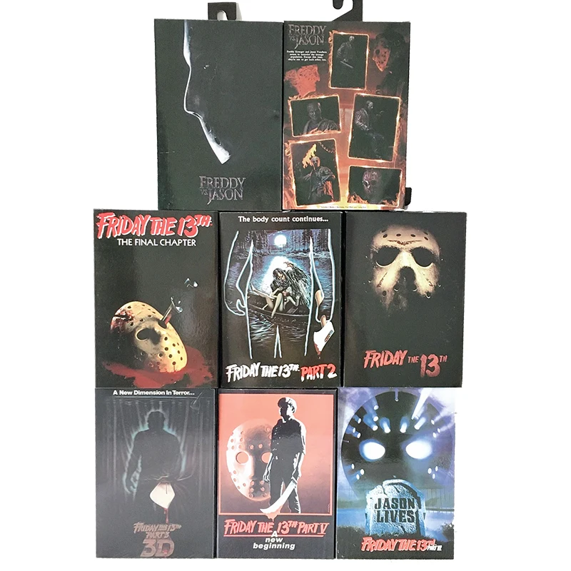 Фигурка героя NECA 3D Пятница 13 я часть 3 Фредди против Джейсона потрясающая вурхеса