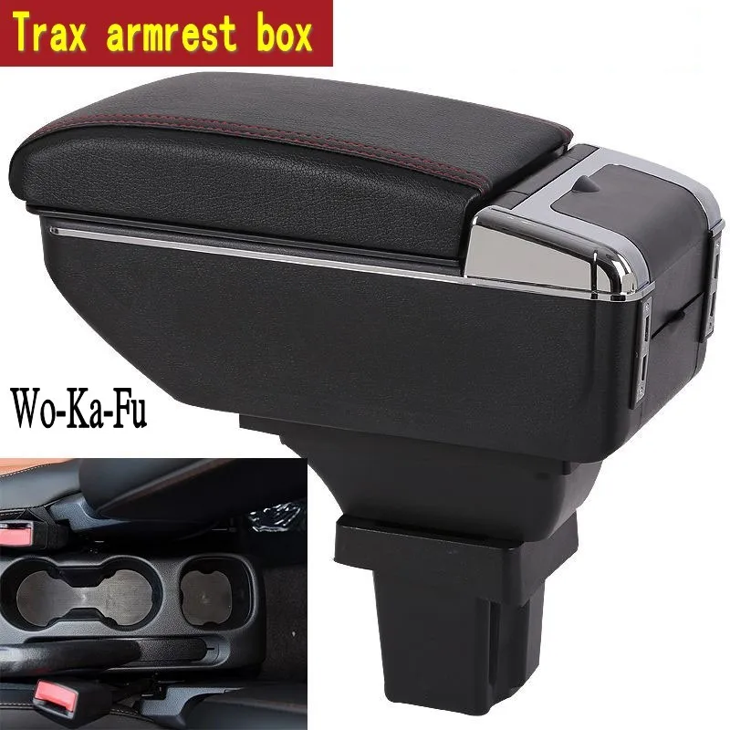 

Arm Rest For Chevrolet Trax Armrest Box Center console central Store content box products interior decoration Storage accessorie