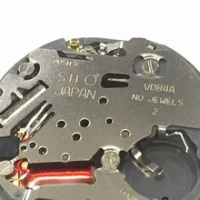 Часы Аксессуары для перемещения ЯПОНИЯ VD84 движение стержень без батареи