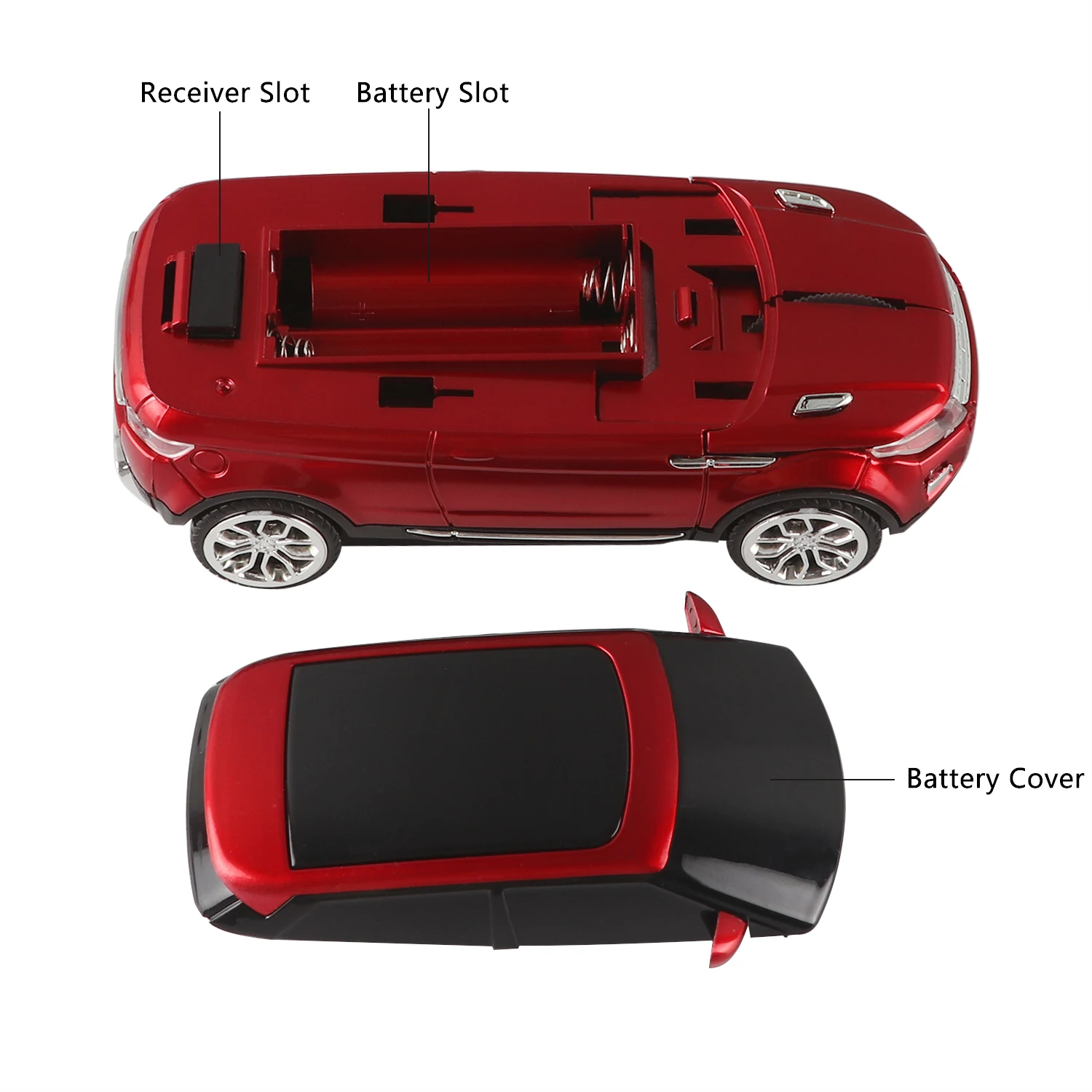 CHUYI 2.4G Wireless Mouse Cool SUV Sport Car Gamer Computer Mause 1600 DPI USB Optical Office Gift Gming Mice For PC Laptop