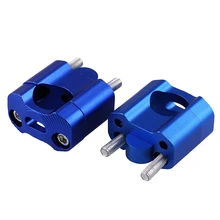 Новинка, 1 пара, 7/8 дюймов, 22 мм, руль мотоцикла, ручка, жир, крепление, зажимы, стояк, универсальный