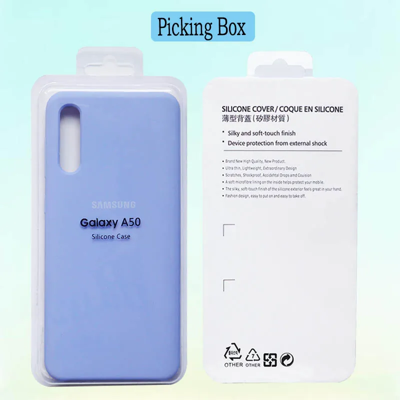Samsung A8 2018 Чехол Оригинальный жидкий силикон мягкий защитный чехол накладка из