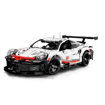 

Pors cheSES sports car 9118rsr technical machinery series racing building block toy 7 Technic Series Super RSR King FAST GIFT