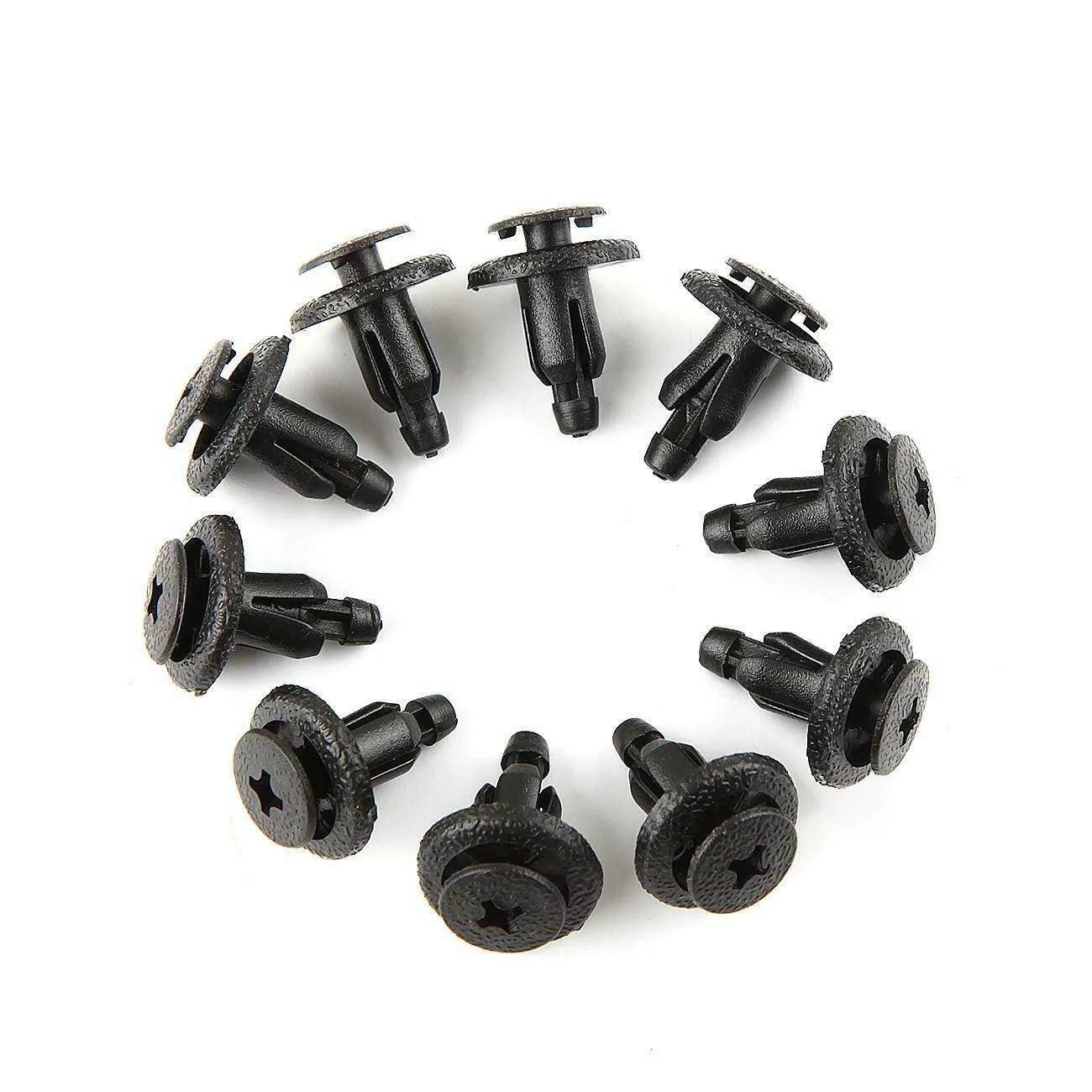 30PCS Plastic Screw For Honda Plastic Screw Fasteners Clips Fairing 90683-GR1-003 90683-MBW-00 Car Motorcycle Parts