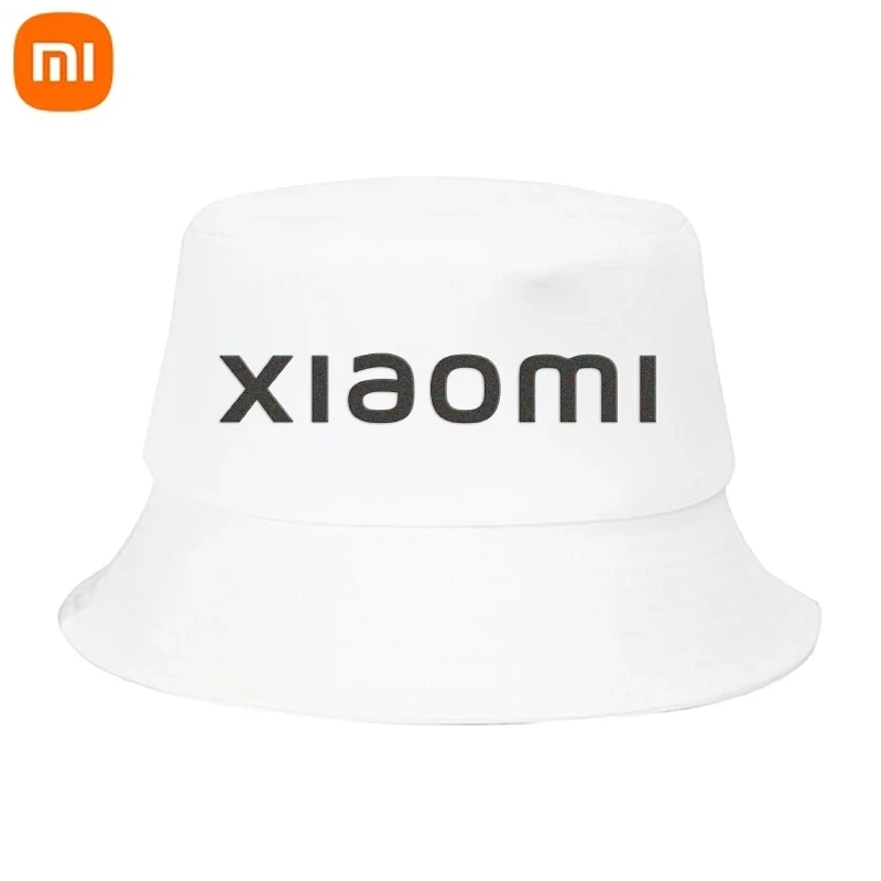 Xiaomi Flat-top Fisherman Hat Girl Cap Summer Hat Comfort Wild Cotton Fabric Bucket Hat For Girl Women Outdoors Travel 3 Styles