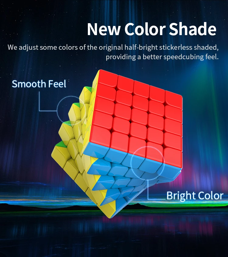 Mais Novo Moyu Aochuang 5x5 wr m 61.5mm Velocidade Cubo Wrm 5x5x5 Magnético Quebra-cabeça Mágico Magico Competição Crianças Brinquedos 2020 8 magnético quebra-cabeça mágico cubo magico competição crianças brinquedos