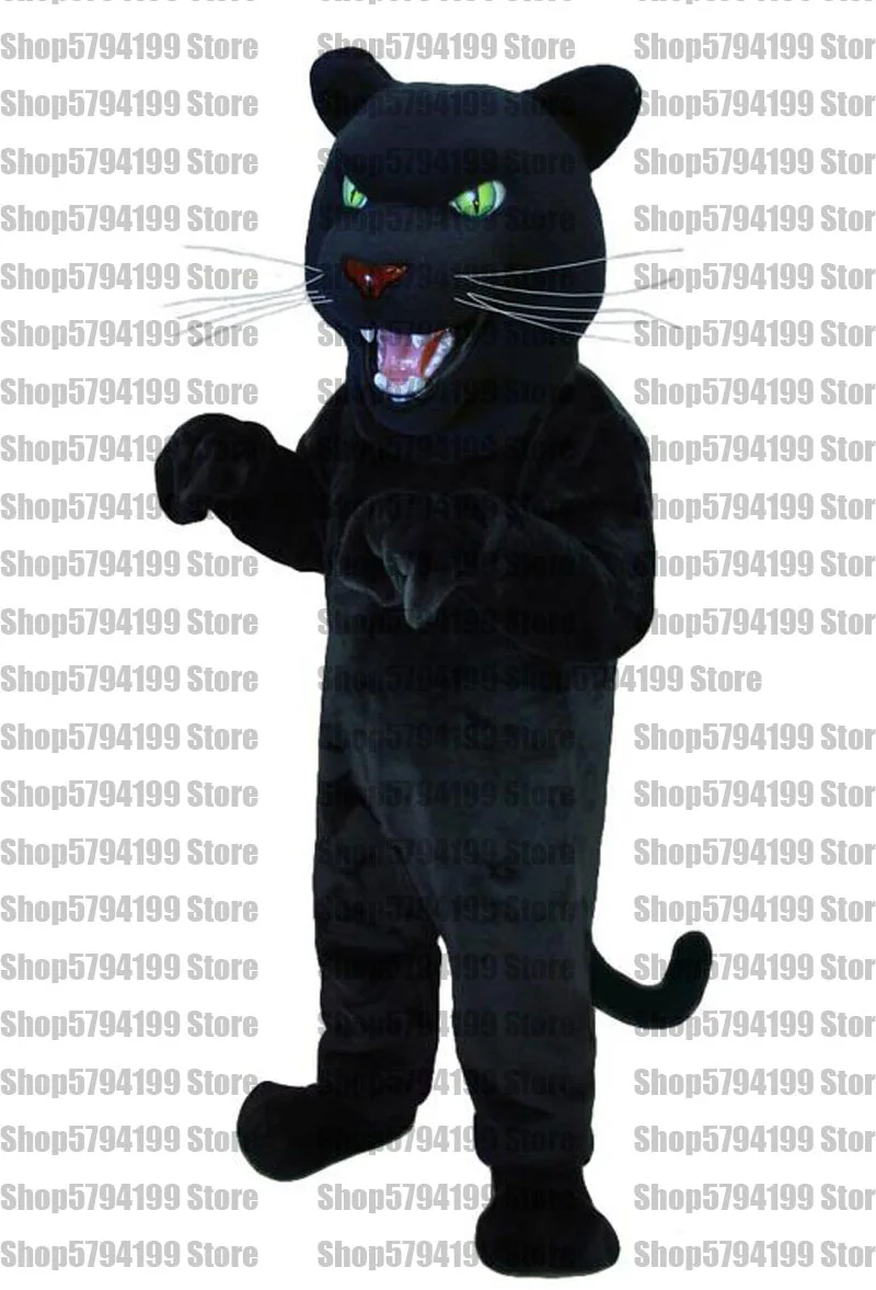 Индивидуальный # Черная пантера N7 FurryMascot костюм талисмана костюмы Косплей
