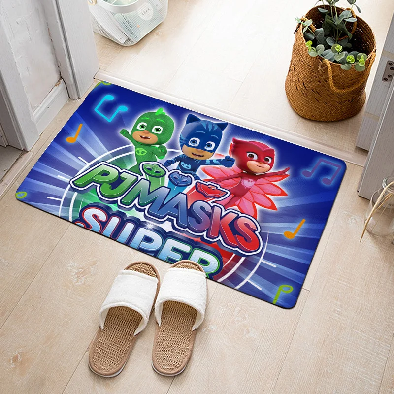 40*60 см Pj Маски мультфильм фигура водопоглощающий ковер Catboy Owlette Gekko ковры для дома гостиная игрушки для детей подарок