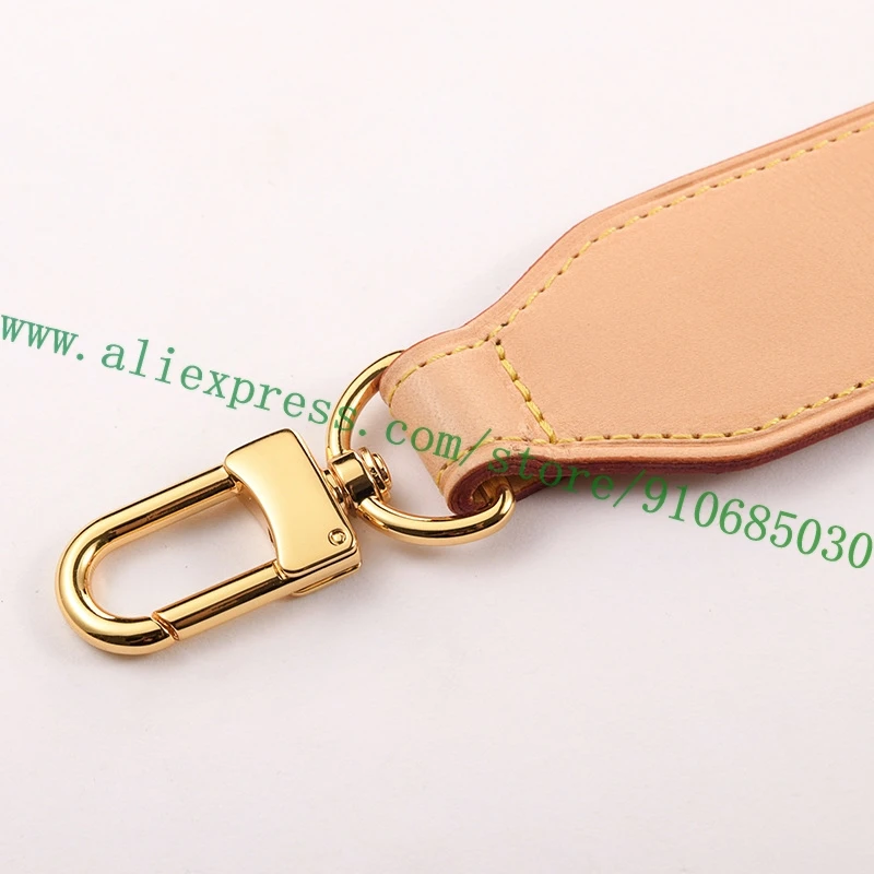 Genuine Vachetta Leather Bag Strap For Luxury Designer Lady Handbag Women Purse Tote Shoulder Carry Belt Non-adjustable 95*4cm