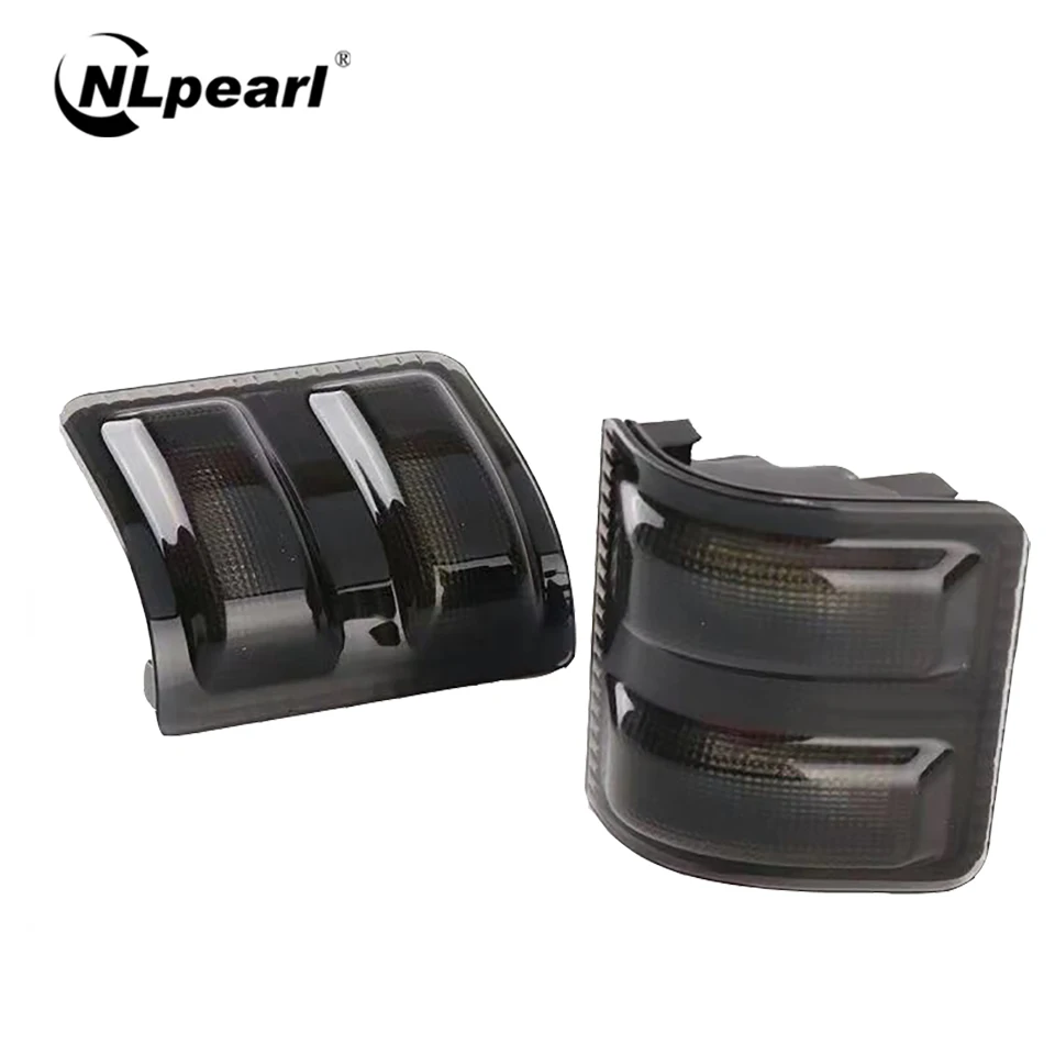 Nlpearl 2x автомобиль светильник в сборе для Ford Raptor F250 F350 F450 F550 F650 светодиодный указатель поворота бокового зеркала светильник s авто светодиодный DRL Дневной светильник