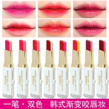 

Makeup Biting Lip Makeup Stereo Lipstick Moisturizing Moisturizing Contrast Color Gradient Lipstick Double