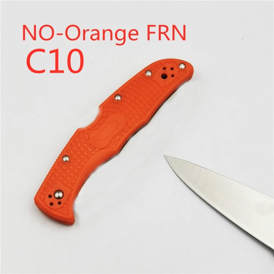 BENYS C10 CNC нож CPM-VG10-FRN ручка Открытый Кемпинг EDC инструменты - Цвет: C10-Orange