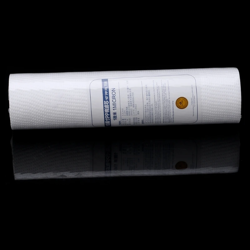 

10" Water Purifier PP Filter Cartridge 1 Micron Strainer Sediment Replacement G8TC