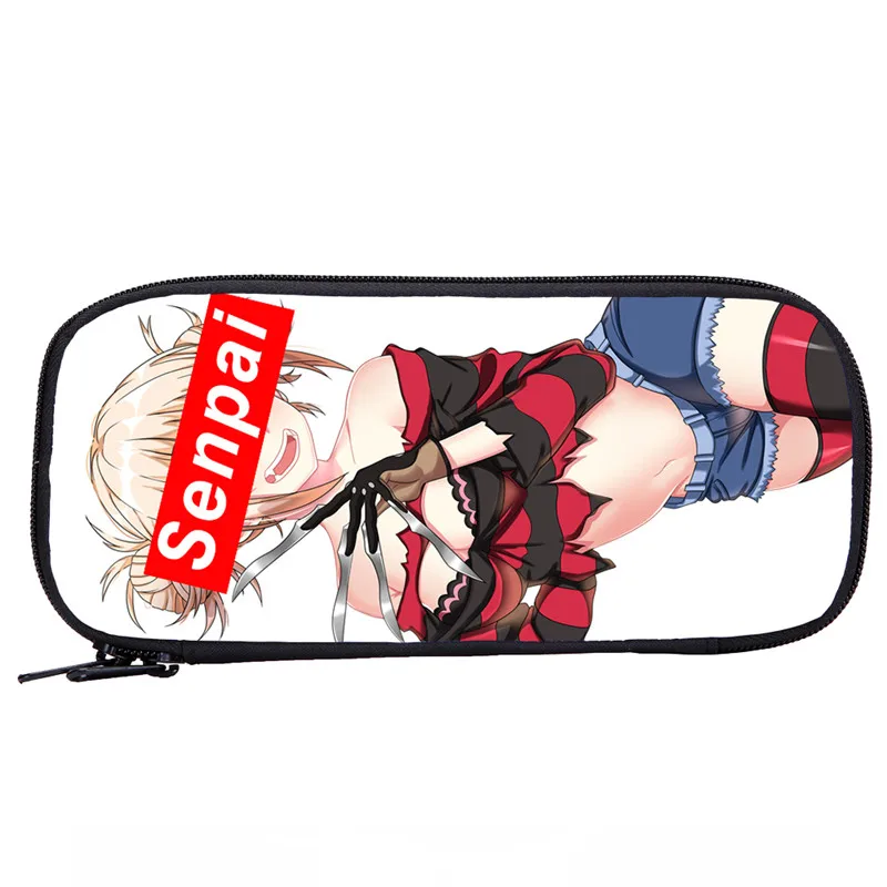 Кошелек для мальчиков, ручка для девочек, сумка, забавная, милая, Sugoi Senpai, аниме, Waifu, с буквенным принтом, чехол для ручек, школьные принадлежности, пенал, сумка - Цвет: DSTPB4076410-S1082