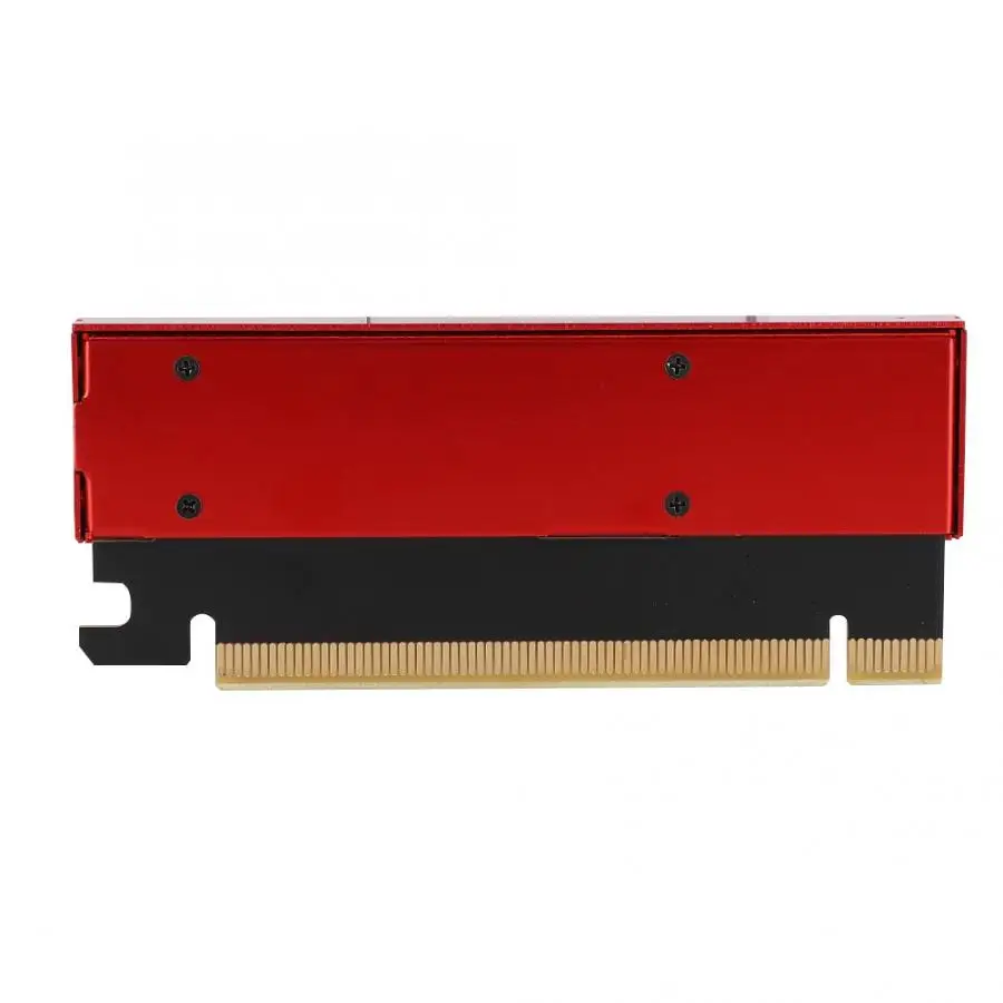 NVME M.2 к PCIE3.0 Удлинительный адаптер Riser Card с тепловым силикагелем охлаждающие пластины