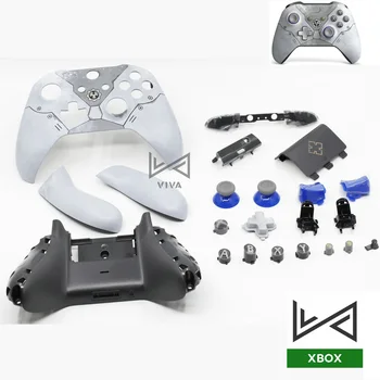 

Full Housing Shell For Xbox One S Slim Gamepad Cover Case Frame With Bumper Buttons Mod Kit