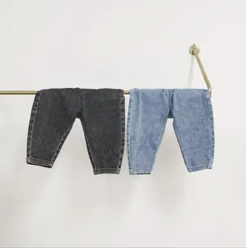 

2020 new arrival girls boys denim pants spring fashion kids jean pants 1-6t HJ861