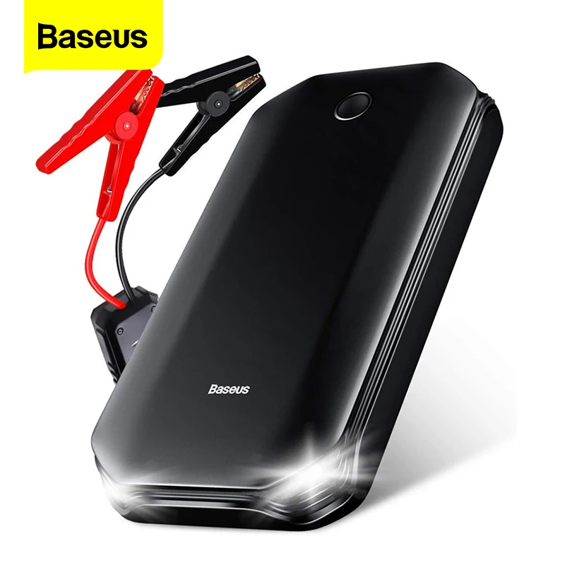 Baseus автомобильный стартер Power Bank 12 В Авто пусковое устройство 800 а автомобильный усилитель аккумулятор Jumpstarter аварийный пусковой механизм|Пусковое устройство| | АлиЭкспресс