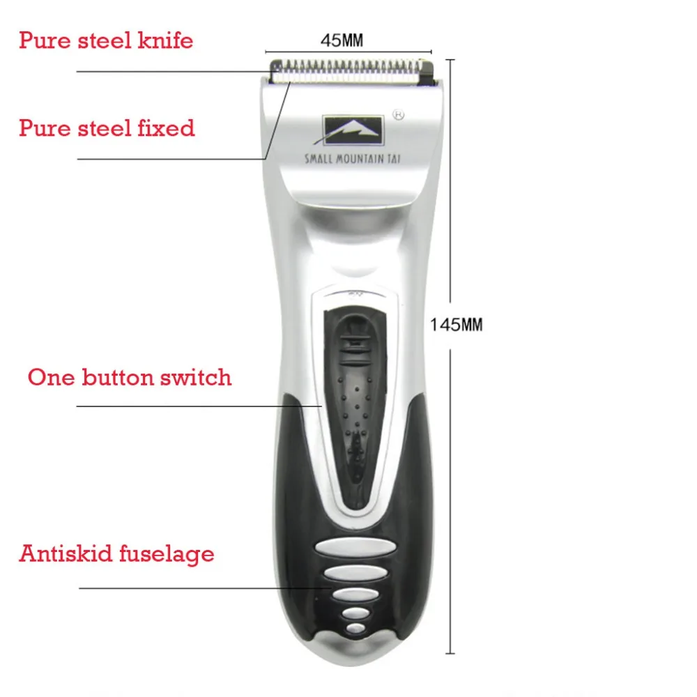 Full metal hair clipper electric hair clipper dry battery hair clipper electric clipper adult children baby  free shipping 40A6 (6)
